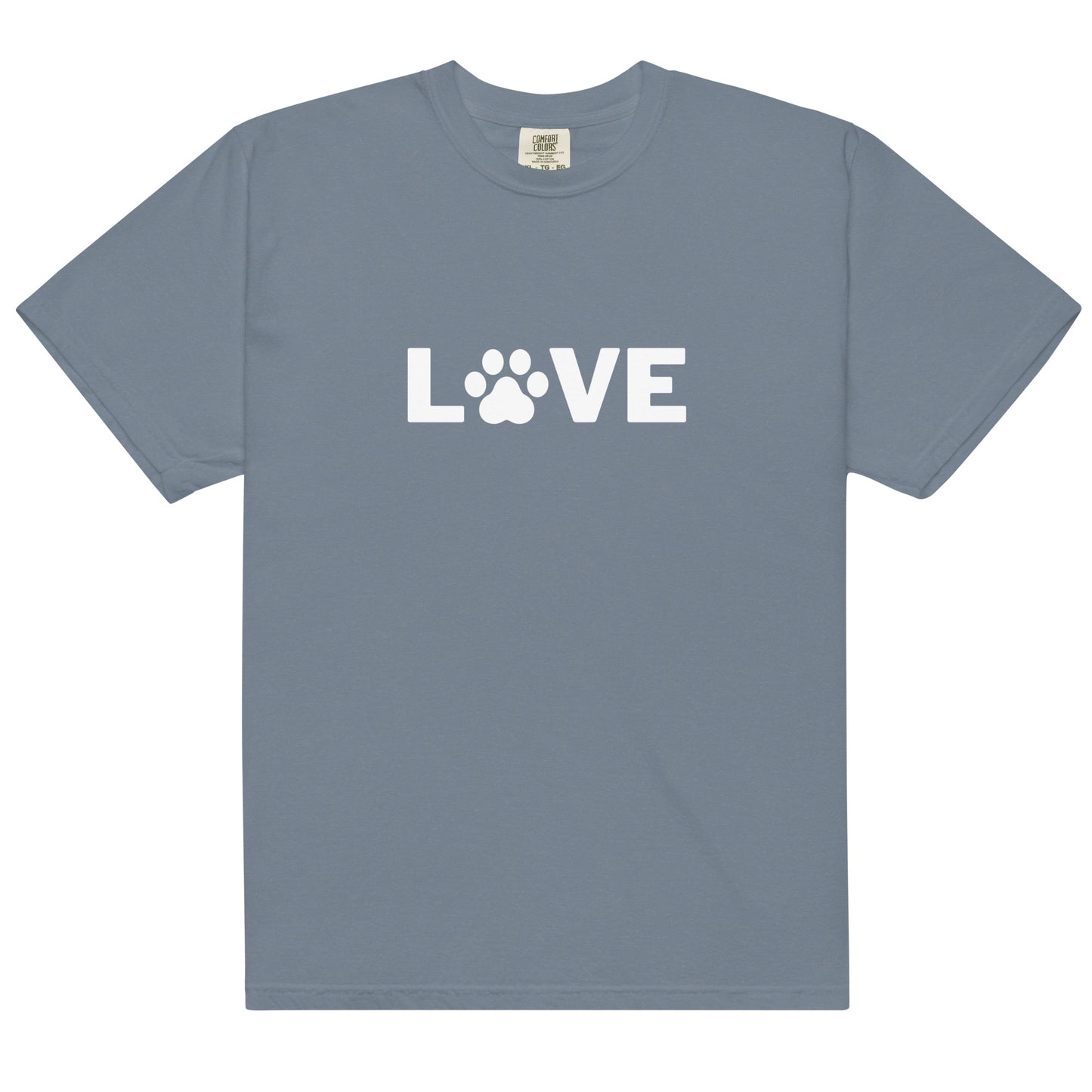 Comfort Colors Unisex Heavyweight T-shirt Color Love White Print