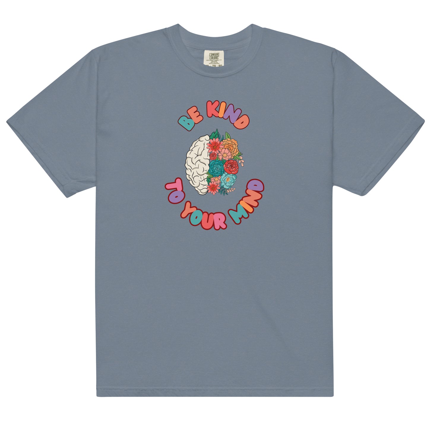 Comfort Colors Unisex Heavyweight T-shirt Flower Mind