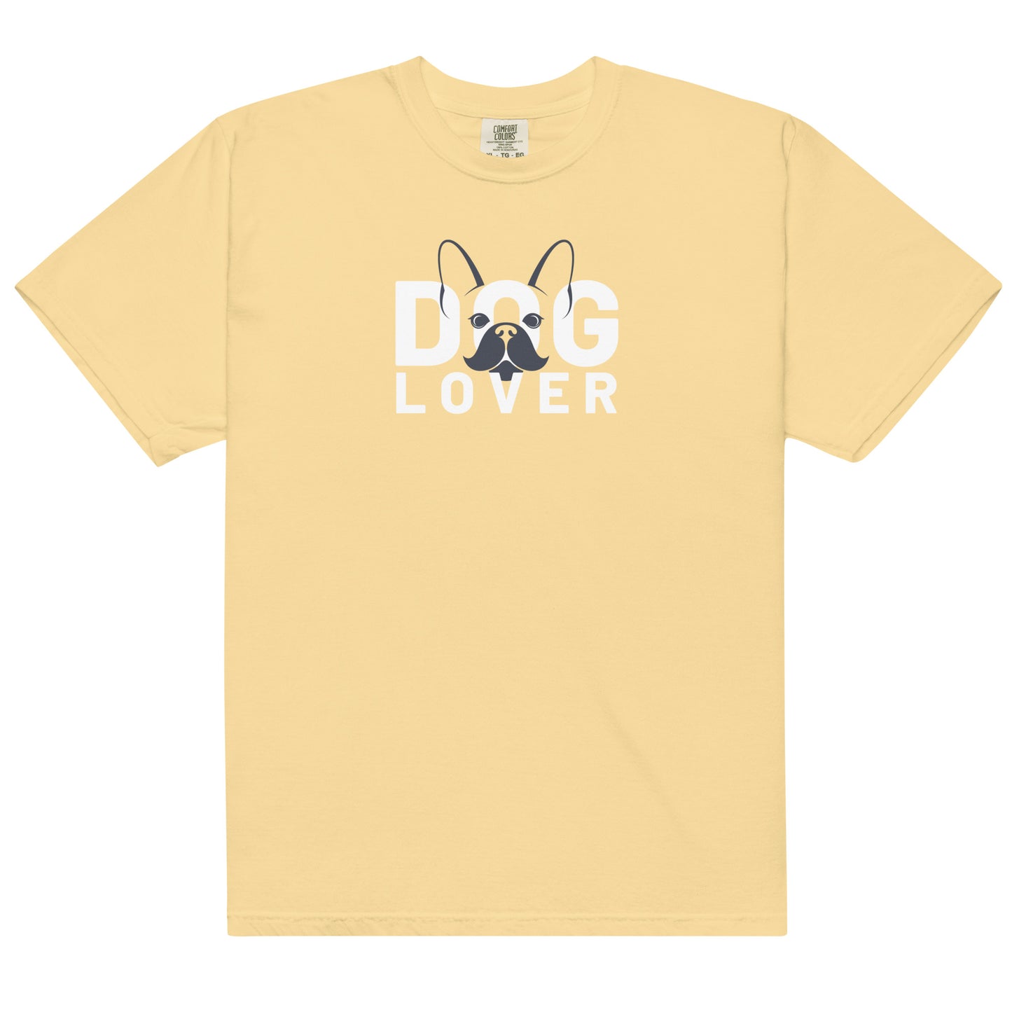 Comfort Colors Unisex Heavyweight T-shirt Dog Lover in White