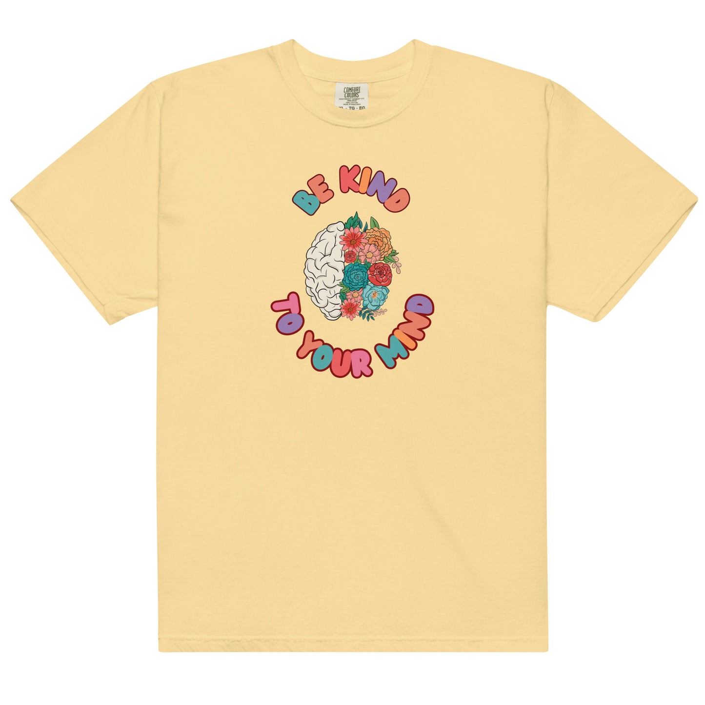 Comfort Colors Unisex Heavyweight T-shirt Flower Mind