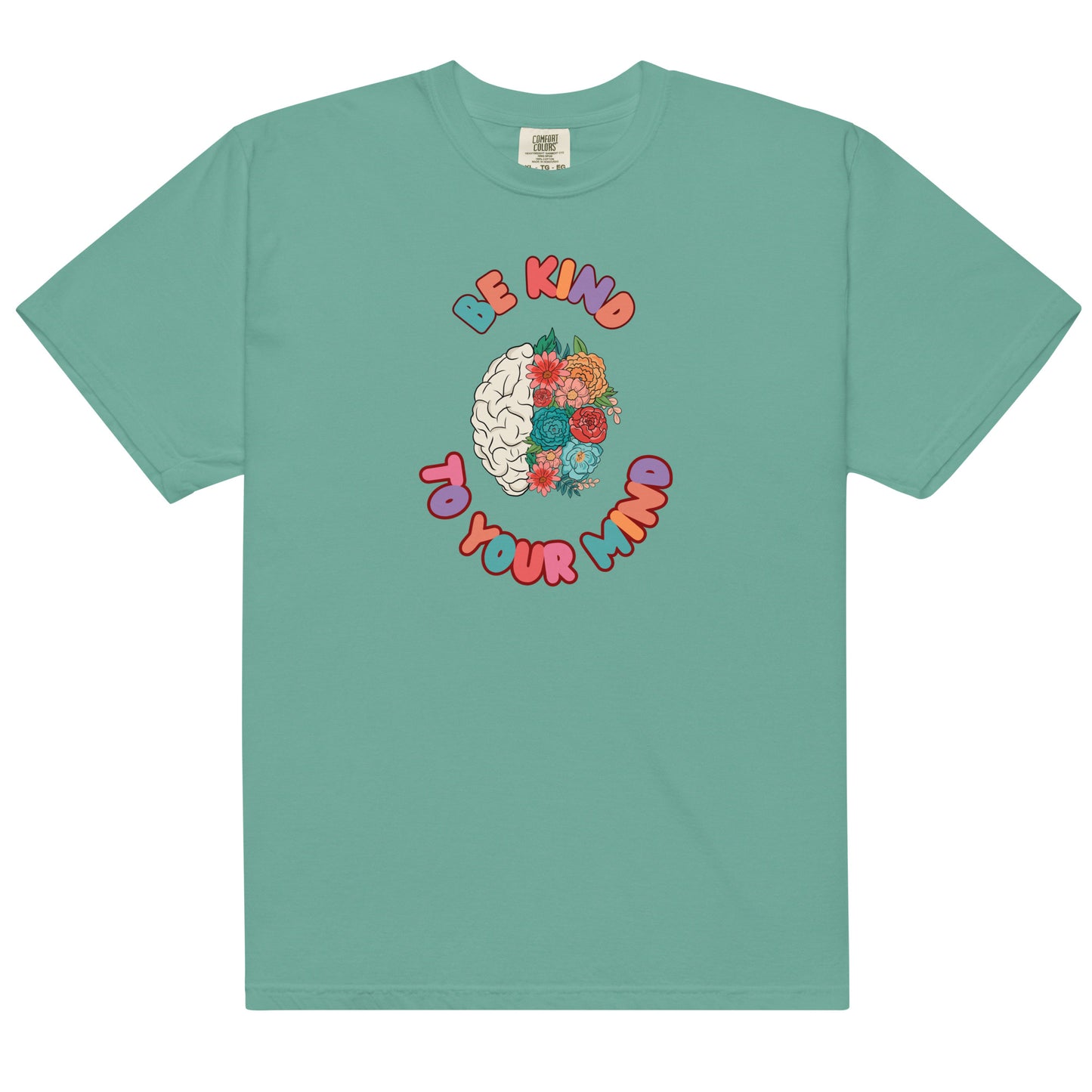 Comfort Colors Unisex Heavyweight T-shirt Flower Mind