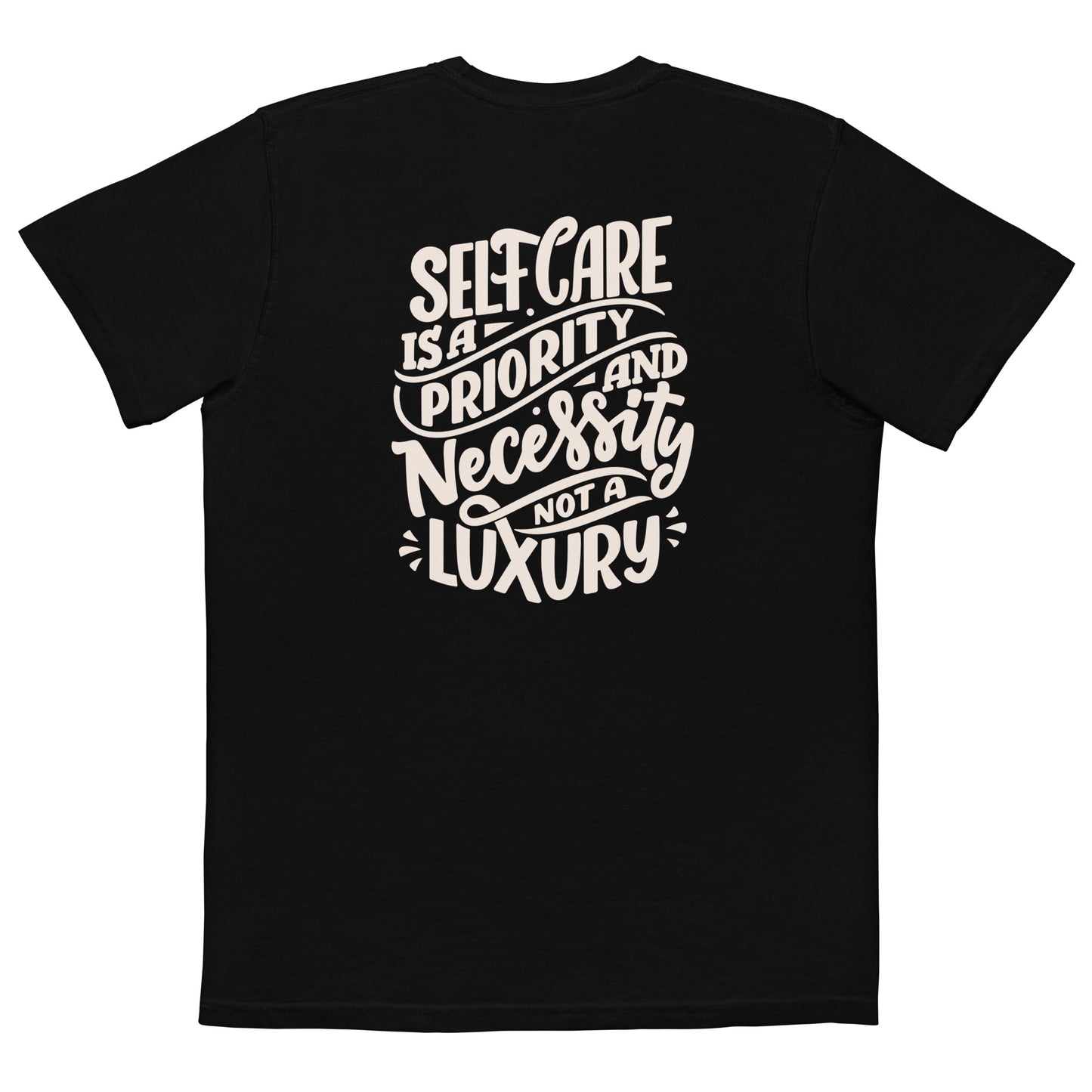 Comfort Colors Unisex Pocket T-shirt Self Care is a Necessity