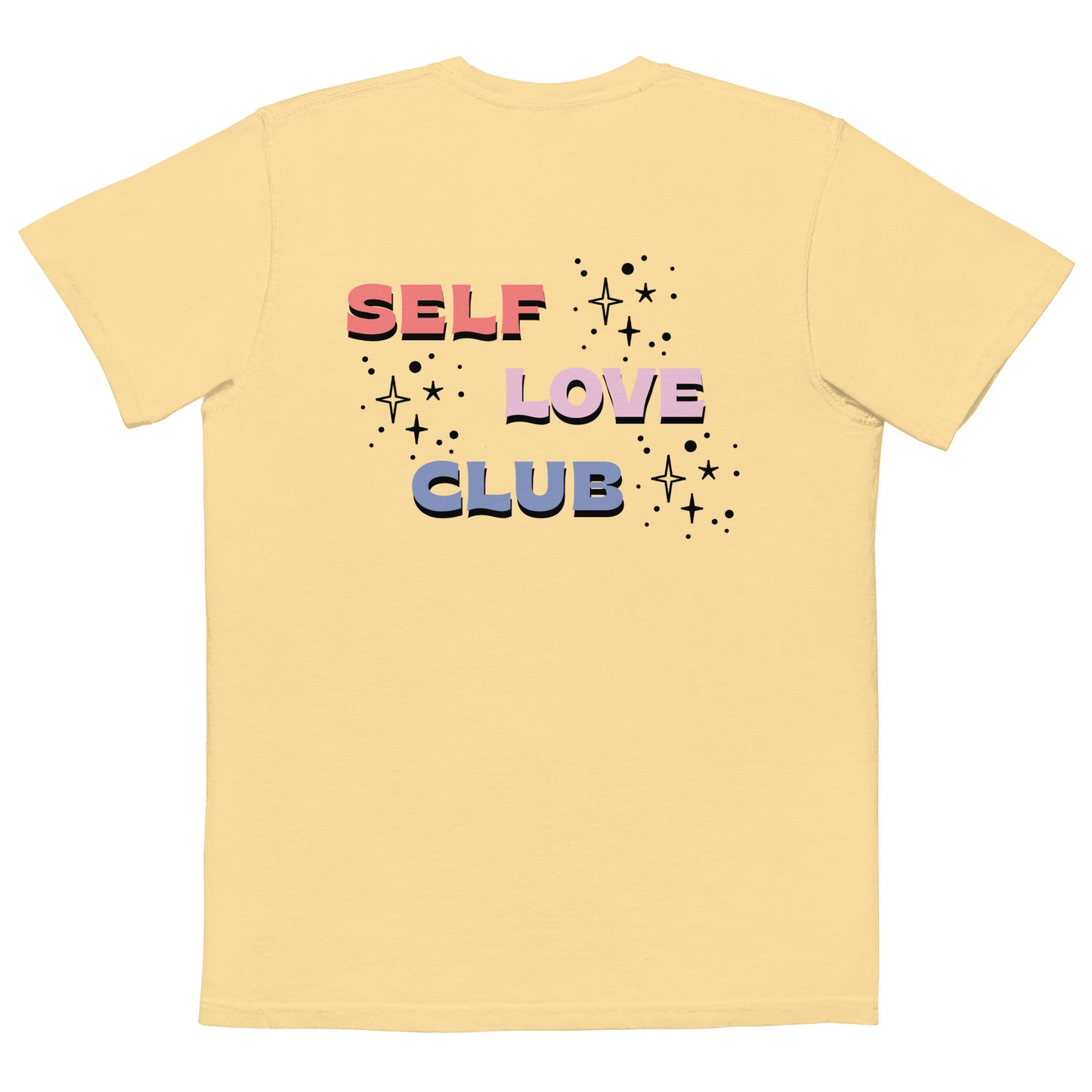 Comfort Colors Unisex Pocket T-shirt Self Love Club