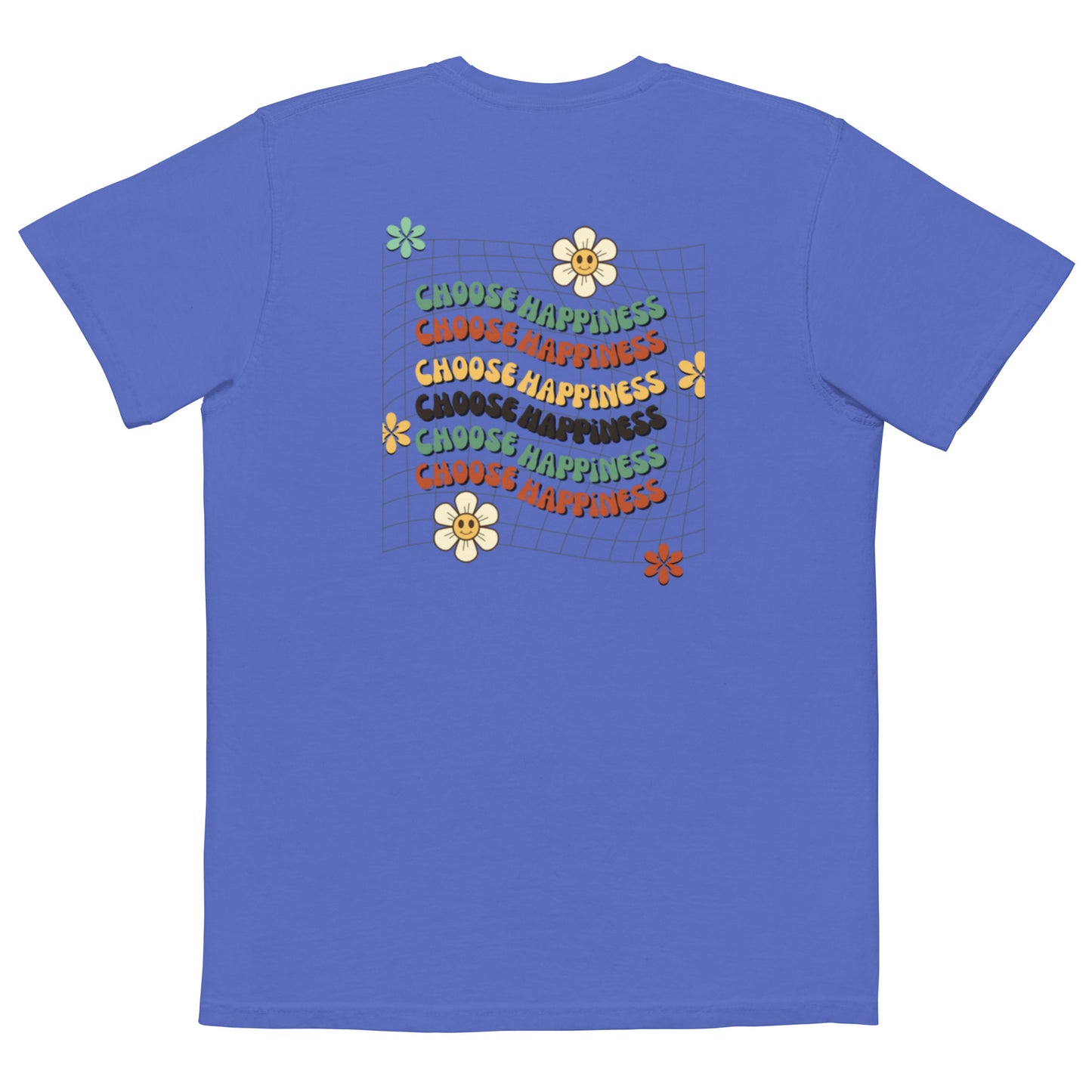 Comfort Colors Unisex Pocket T-shirt Choose Happiness