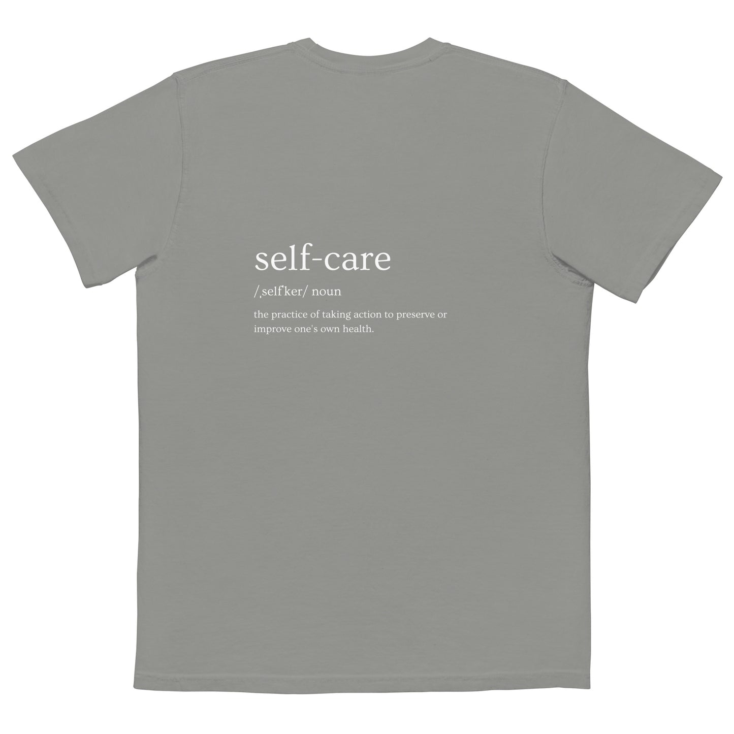 Comfort Colors Unisex Pocket T-shirt Self Care