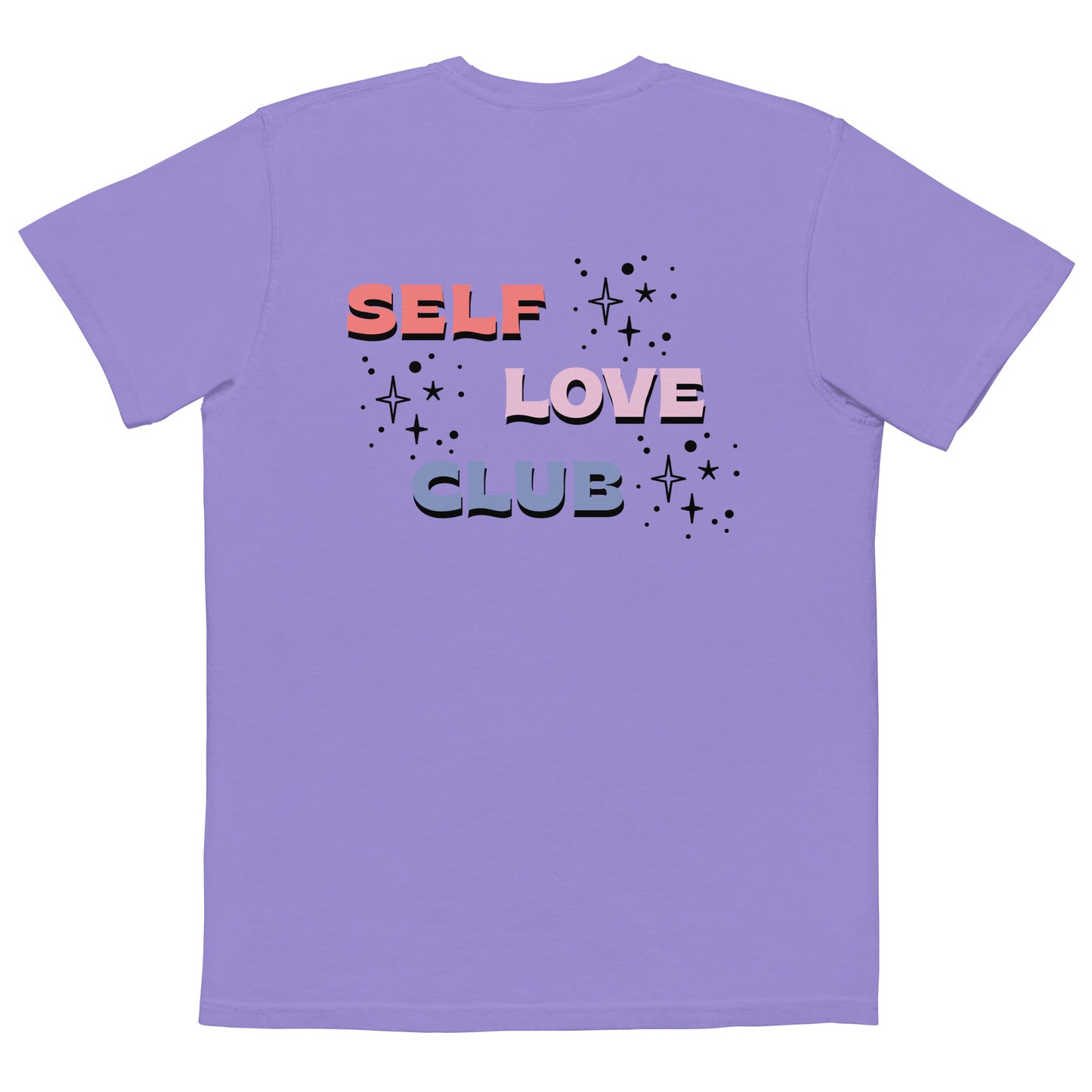 Comfort Colors Unisex Pocket T-shirt Self Love Club