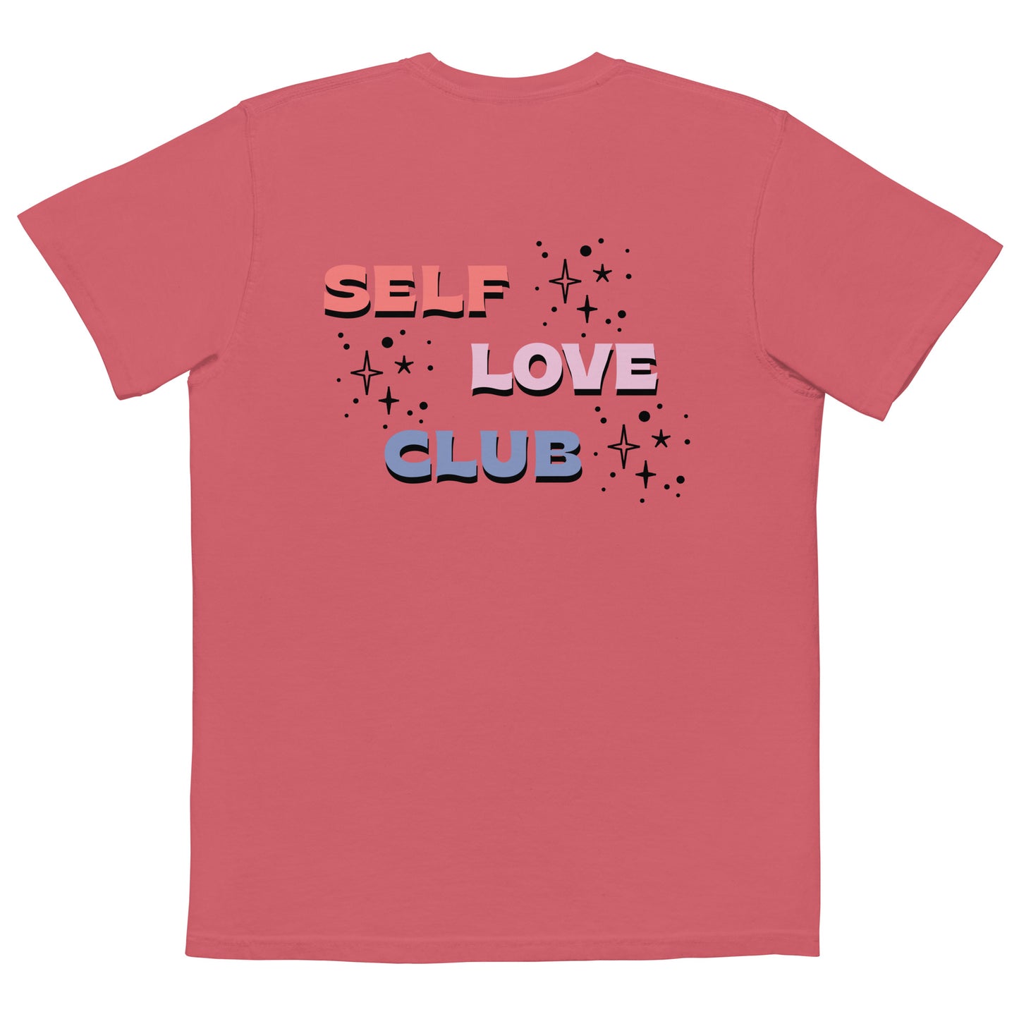 Comfort Colors Unisex Pocket T-shirt Self Love Club