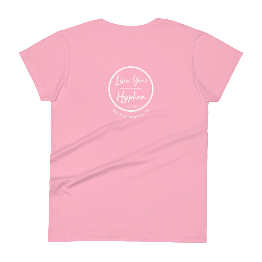 Women's Short Sleeve Heart T-Shirt