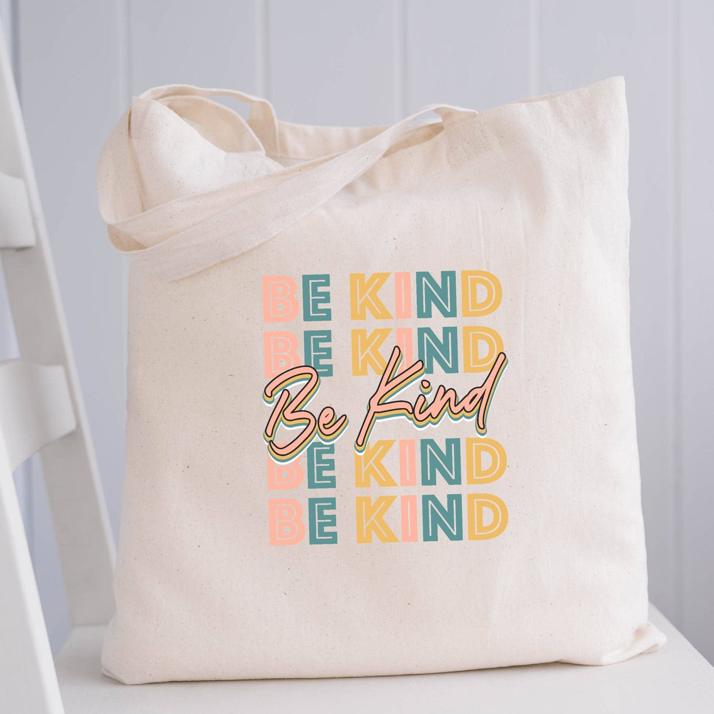 Be Kind Canvas Tote Bag