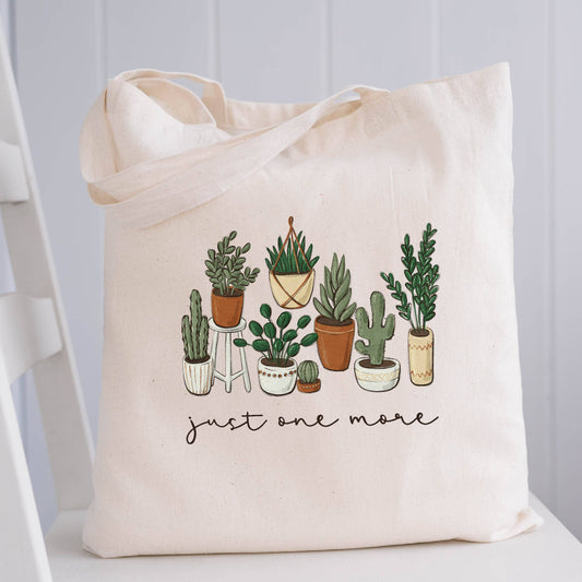 Plant Lovers Tote Bag Canvas Plants Tote Bags